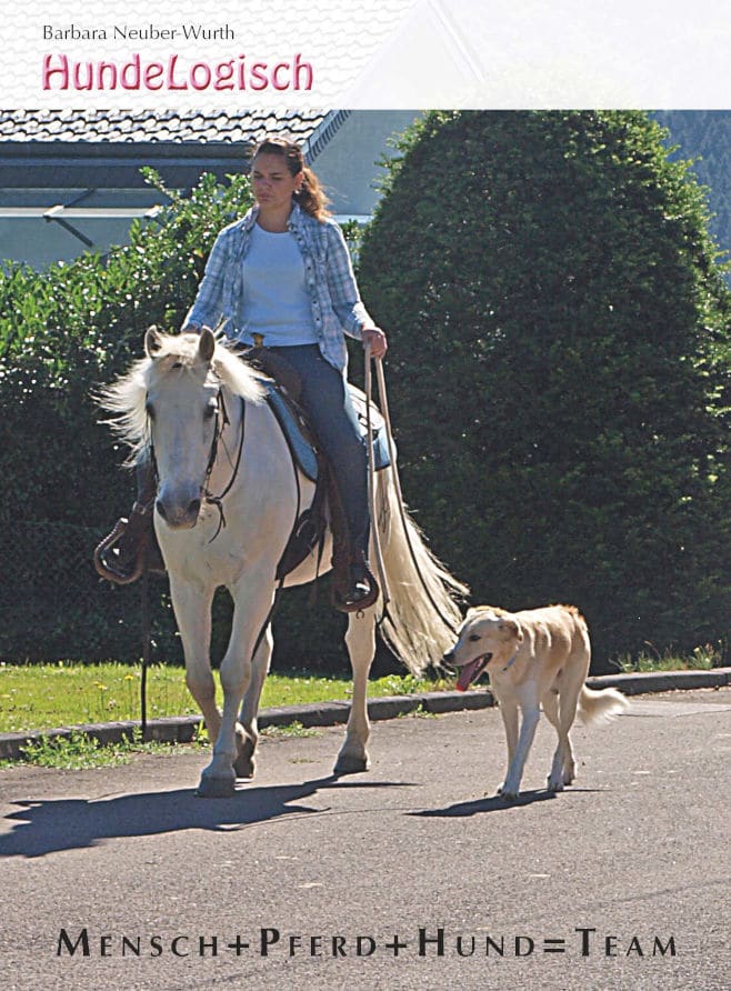 Buchtitel 'Mensch + Pferd + Hund'