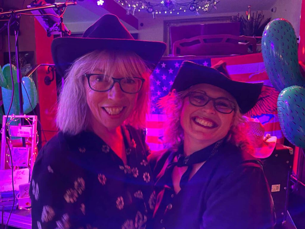 Rita de Los Angeles und Christiane Birk vom Dorff